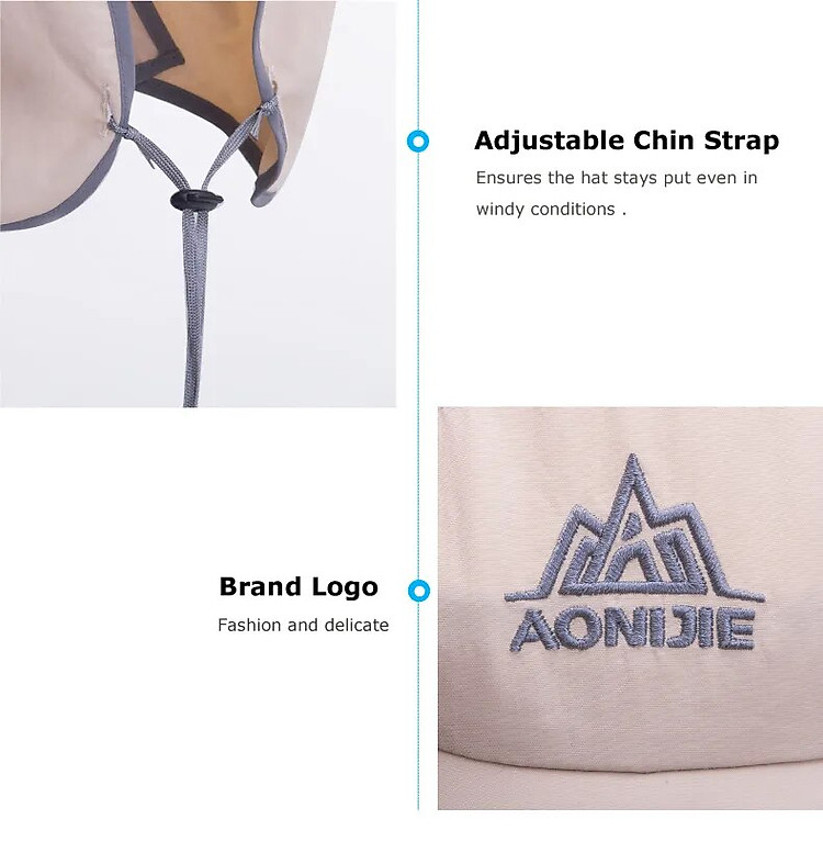 Mũ Thể Thao Chạy Bộ Che Gáy Aonijie E4089
